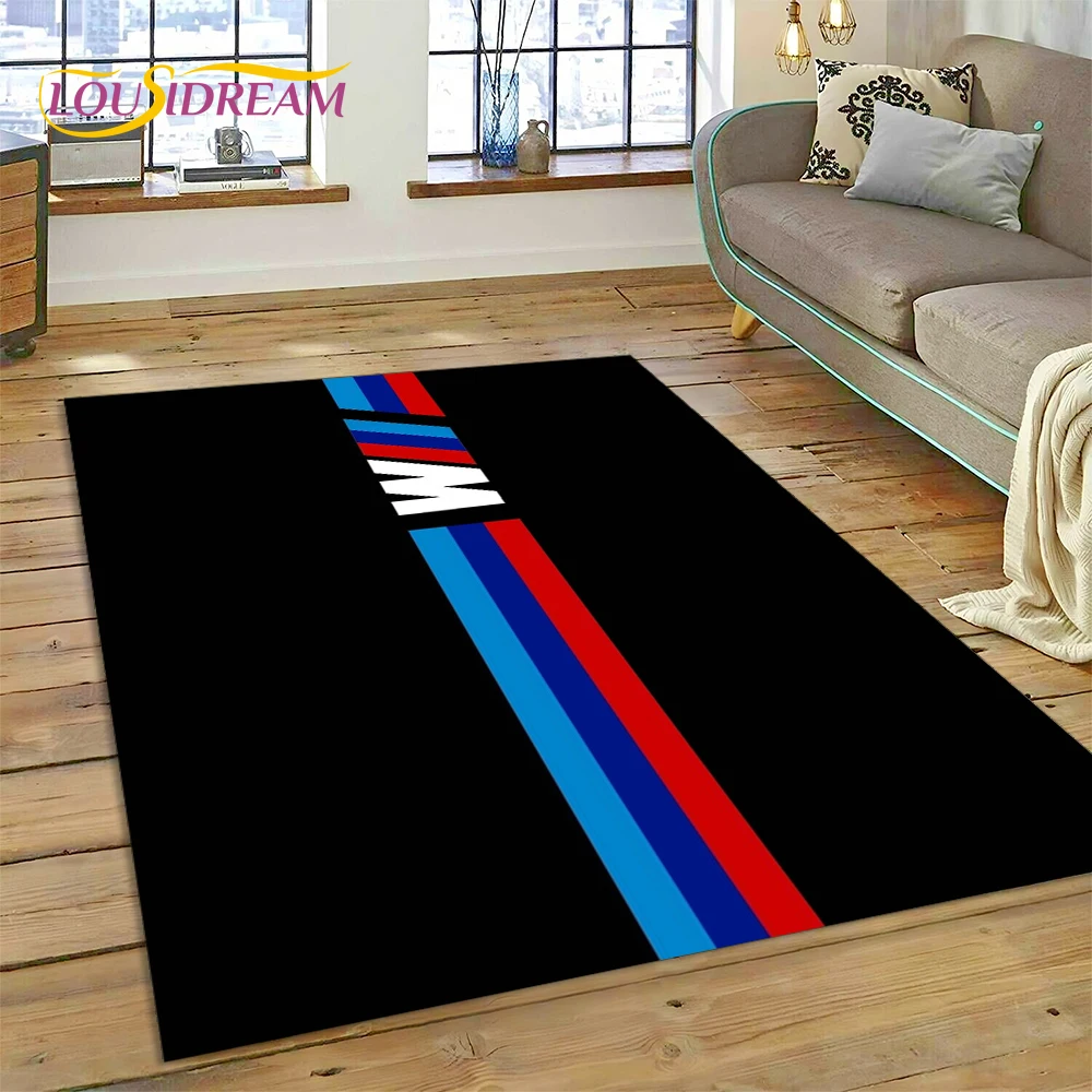 Commercial Printing For Sale - Rennwagen-Logo B-BMW 3D-Druck Teppich für Wohnzimmer
