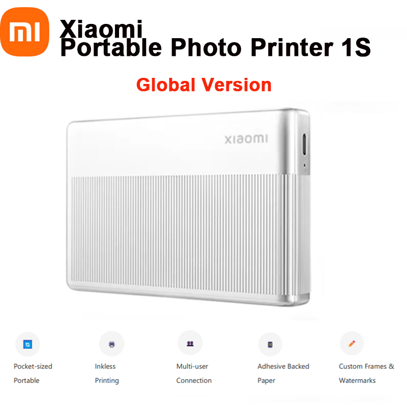 Commercial Photo Printer - Xiaomi Pocket Fotodrucker 1s Drahtloser Bluetooth-Thermodruck