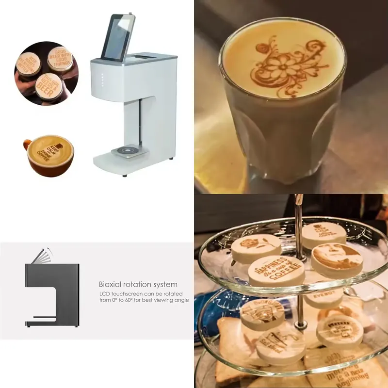 2026 Heißer Verkauf: 3D-Kaffee – Commercial Photo Printer Bewertung und Preis
