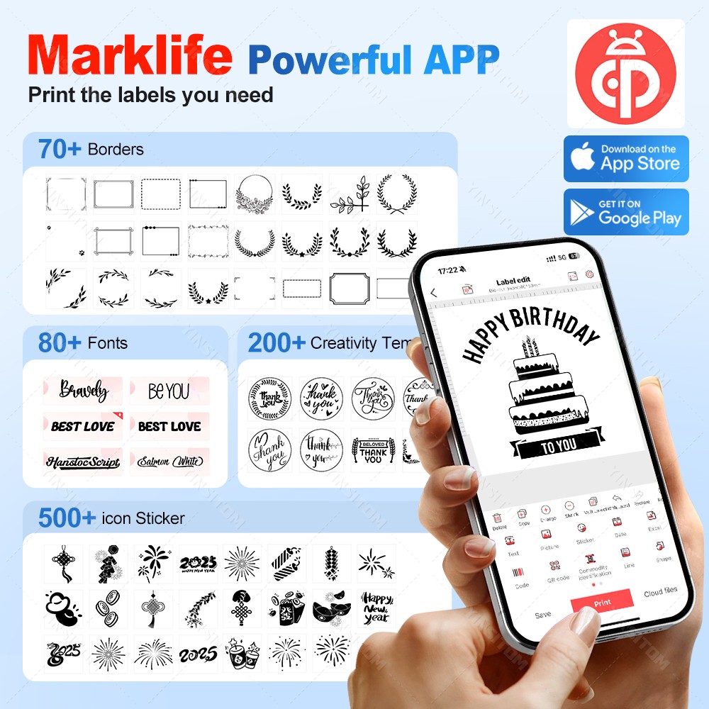 P50 Marklife 20–50 mm Thermo-E – Commercial Printing Machine Price Bewertung und Preis